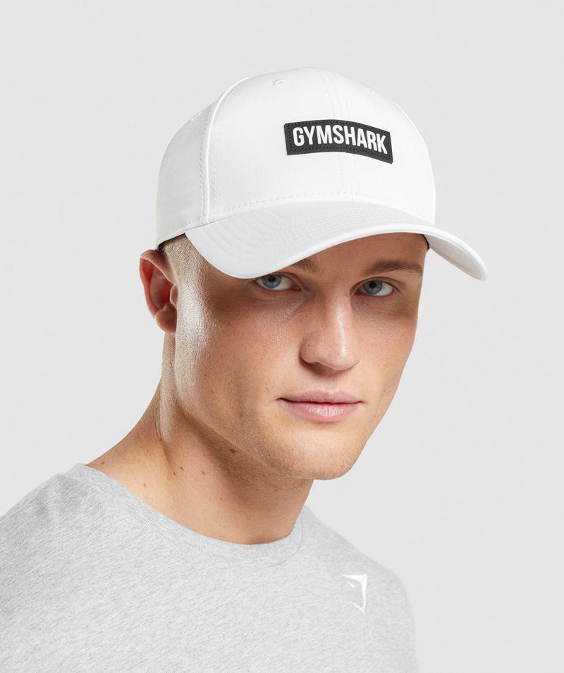 Gymshark Snapback Kalap Accessories Fehér  Hungary |  PBOVZ-5638