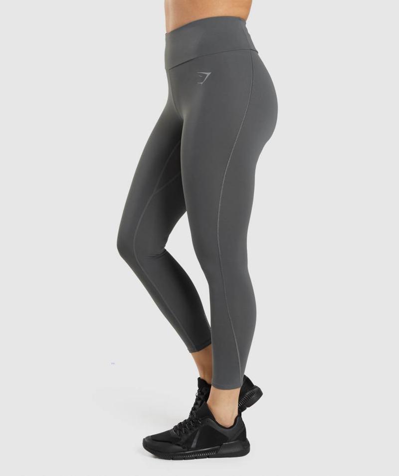 Gymshark Speed Leggings Női Szürke Szürke  Hungary |  NXPAE-7201