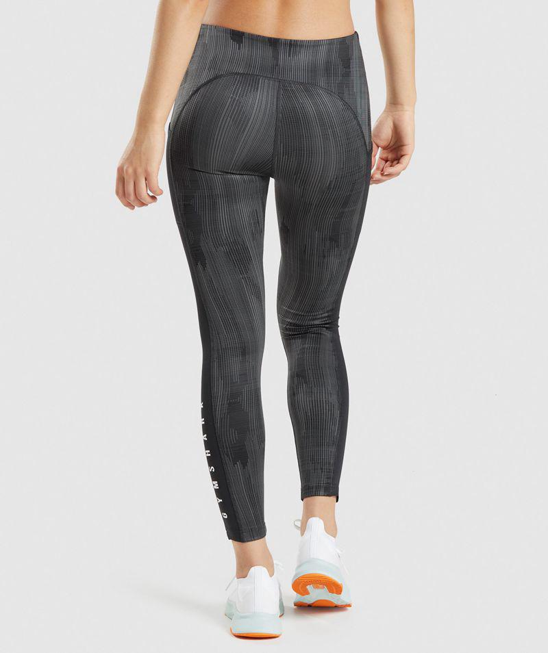 Gymshark Sport Leggings Női Fekete  Hungary |  CATEG-2831