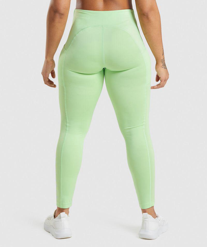 Gymshark Sport Leggings Női Zöld  Hungary |  OWUBR-2190