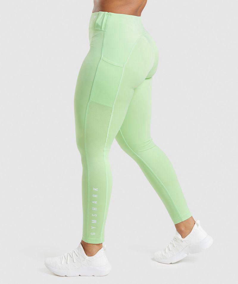 Gymshark Sport Leggings Női Zöld  Hungary |  OWUBR-2190