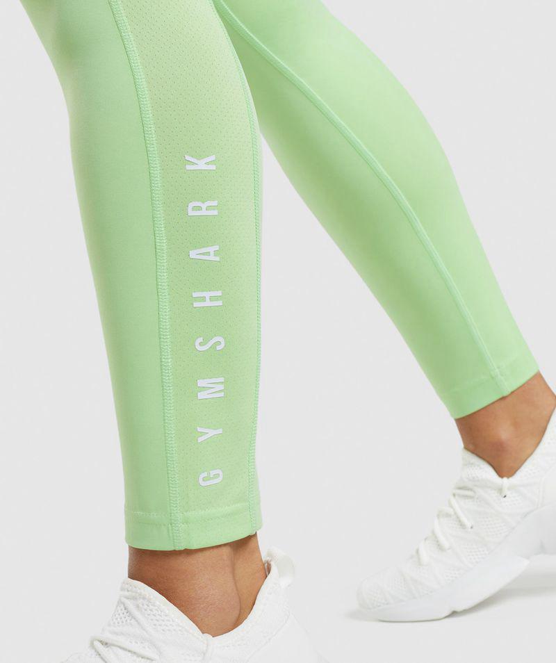 Gymshark Sport Leggings Női Zöld  Hungary |  OWUBR-2190