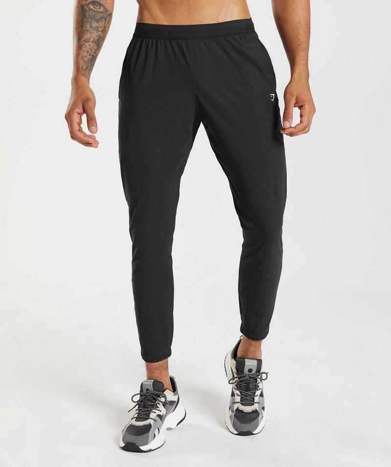 Gymshark Studio Jogger Nadrág Férfi Fekete  Hungary |  BXRZY-6841