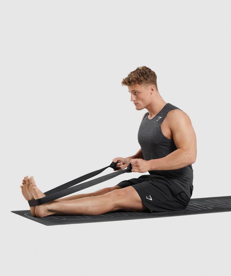 Gymshark Studio Mat Pántos Resistance Band Accessories Fekete  Hungary |  MOKZF-4539