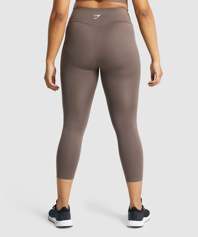 Gymshark Training 7/8 Leggings Női Barna  Hungary |  JPYKC-2047