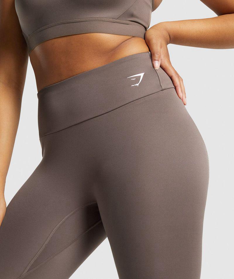 Gymshark Training 7/8 Leggings Női Barna  Hungary |  JPYKC-2047