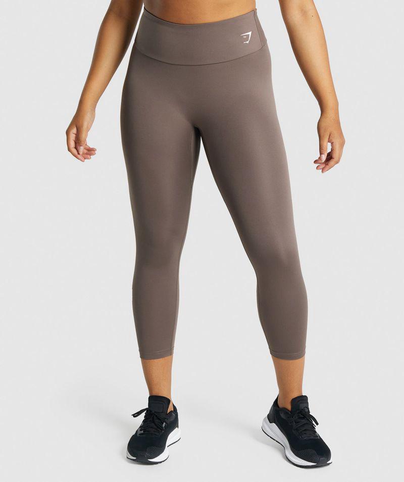 Gymshark Training 7/8 Leggings Női Barna  Hungary |  JPYKC-2047