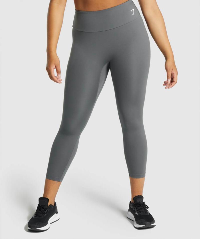 Gymshark Training 7/8 Leggings Női Szürke Szürke  Hungary |  DQSMR-6048