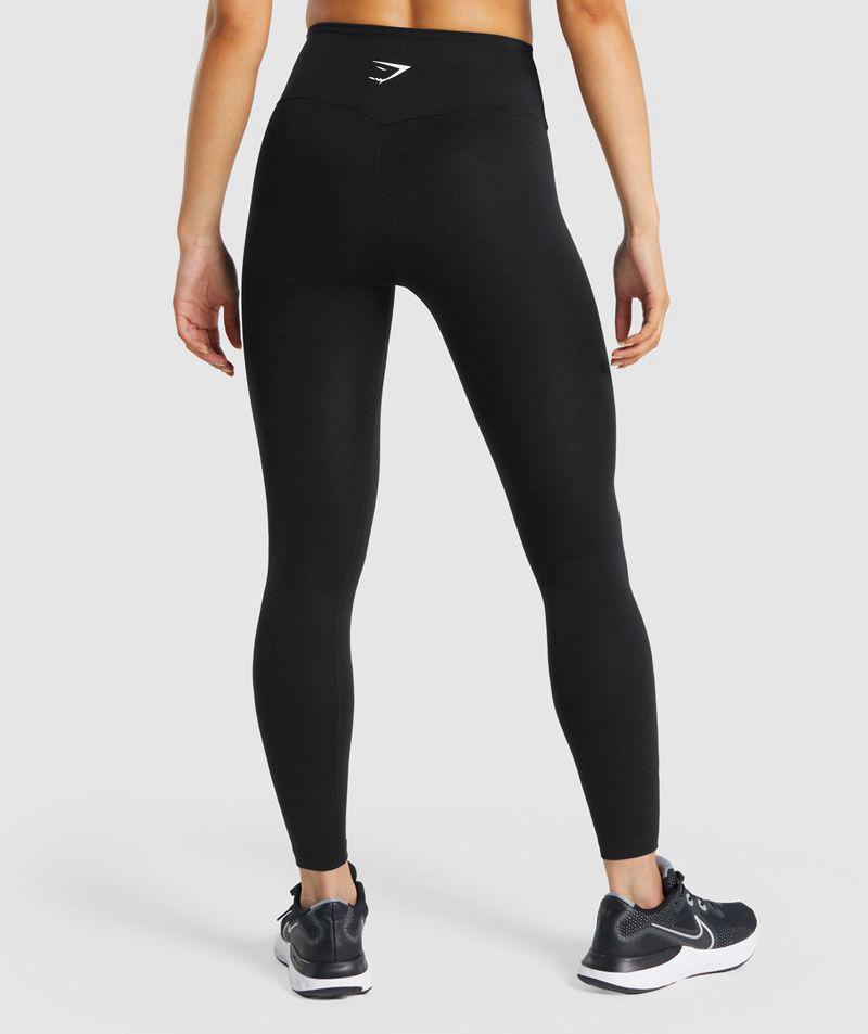 Gymshark Training Leggings Női Fekete  Hungary |  IARCG-0386