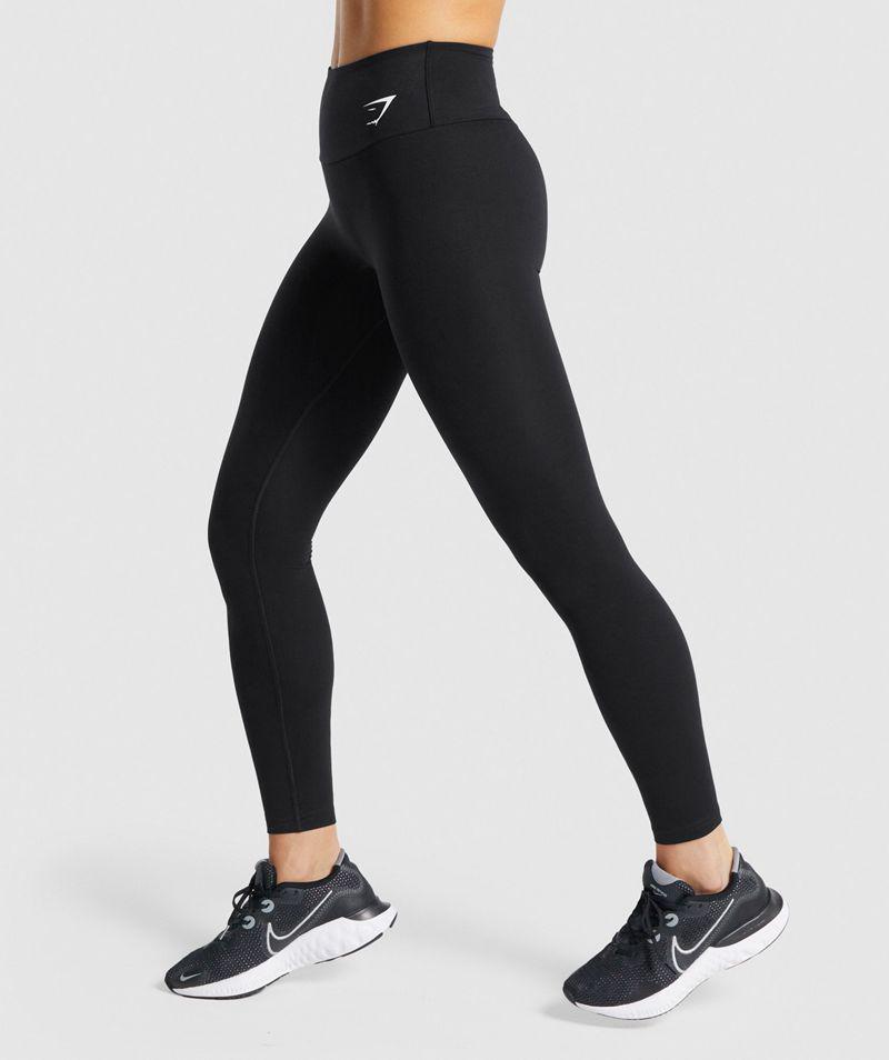 Gymshark Training Leggings Női Fekete  Hungary |  IARCG-0386