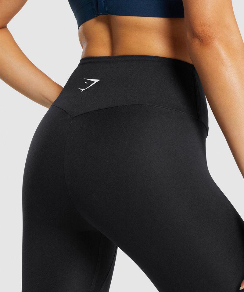 Gymshark Training Leggings Női Fekete  Hungary |  IARCG-0386