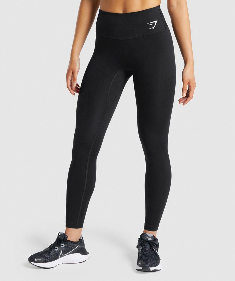 Gymshark Training Leggings Női Fekete  Hungary |  IARCG-0386