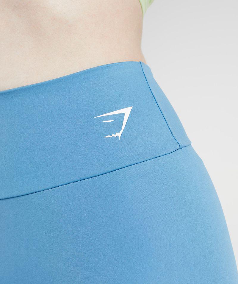 Gymshark Training Leggings Női Kék  Hungary |  ITNYV-4538