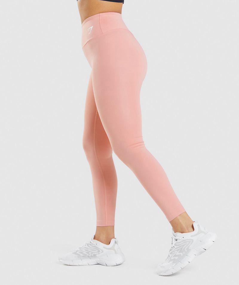 Gymshark Training Leggings Női Rózsaszín  Hungary |  HDBPU-8650