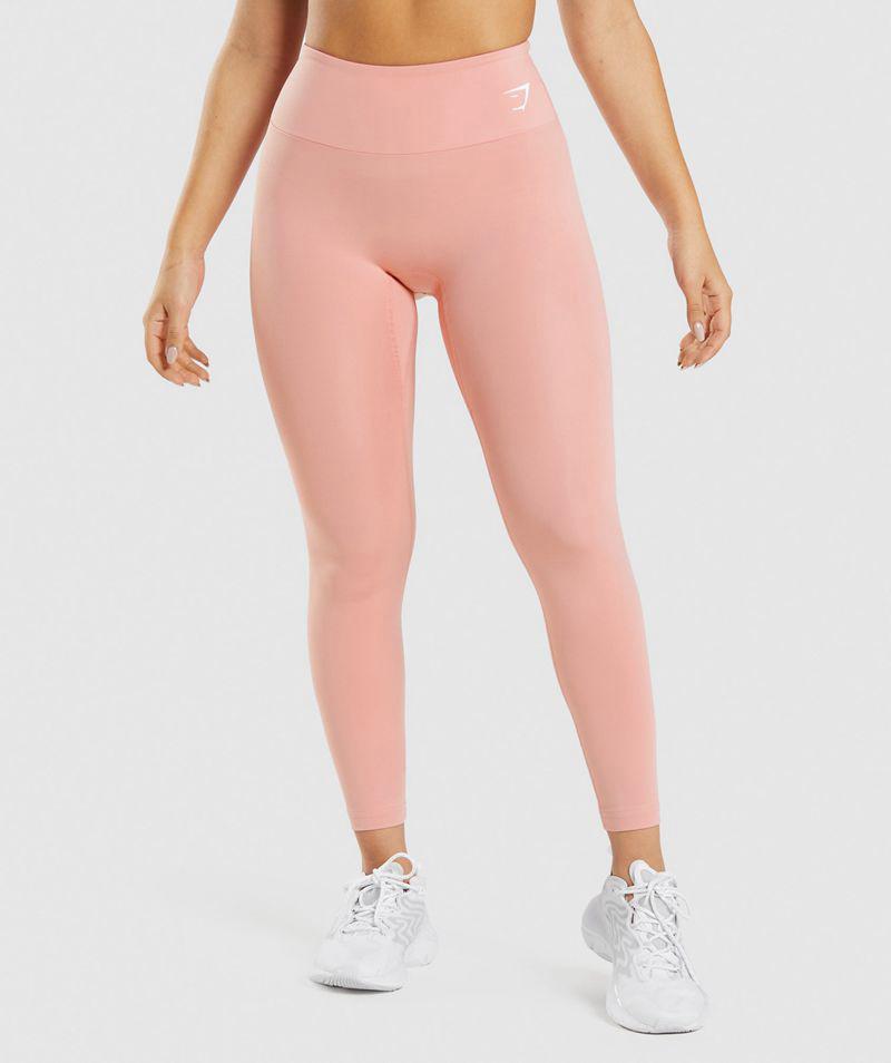 Gymshark Training Leggings Női Rózsaszín  Hungary |  HDBPU-8650