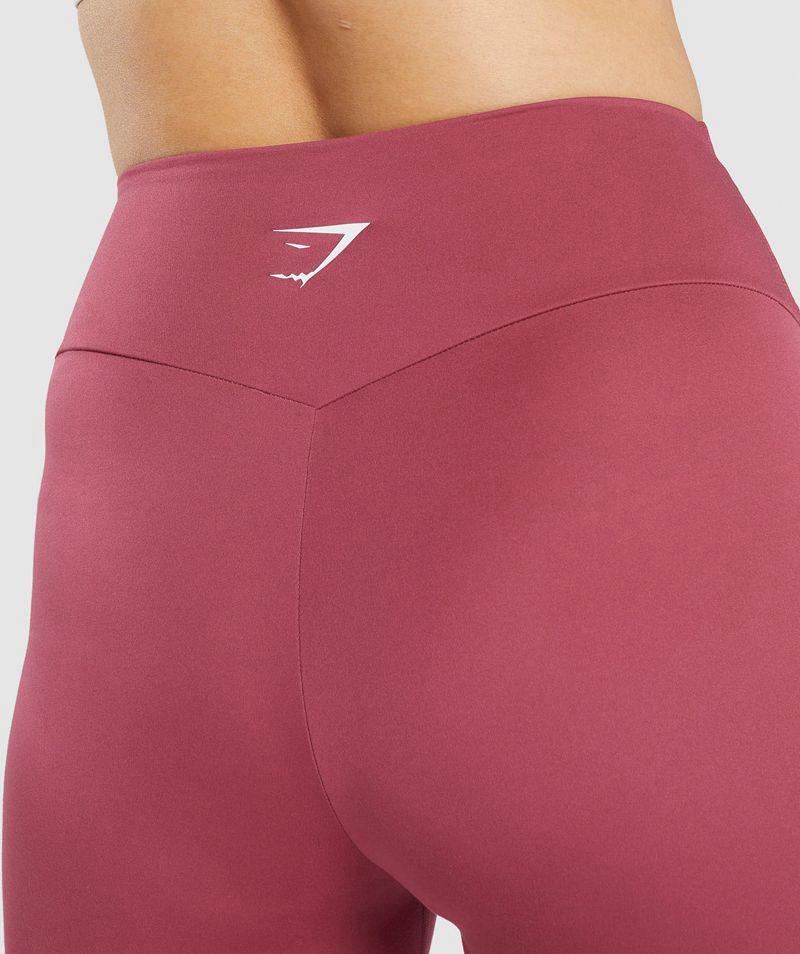 Gymshark Training Leggings Női Rózsaszín  Hungary |  QNCMI-1589