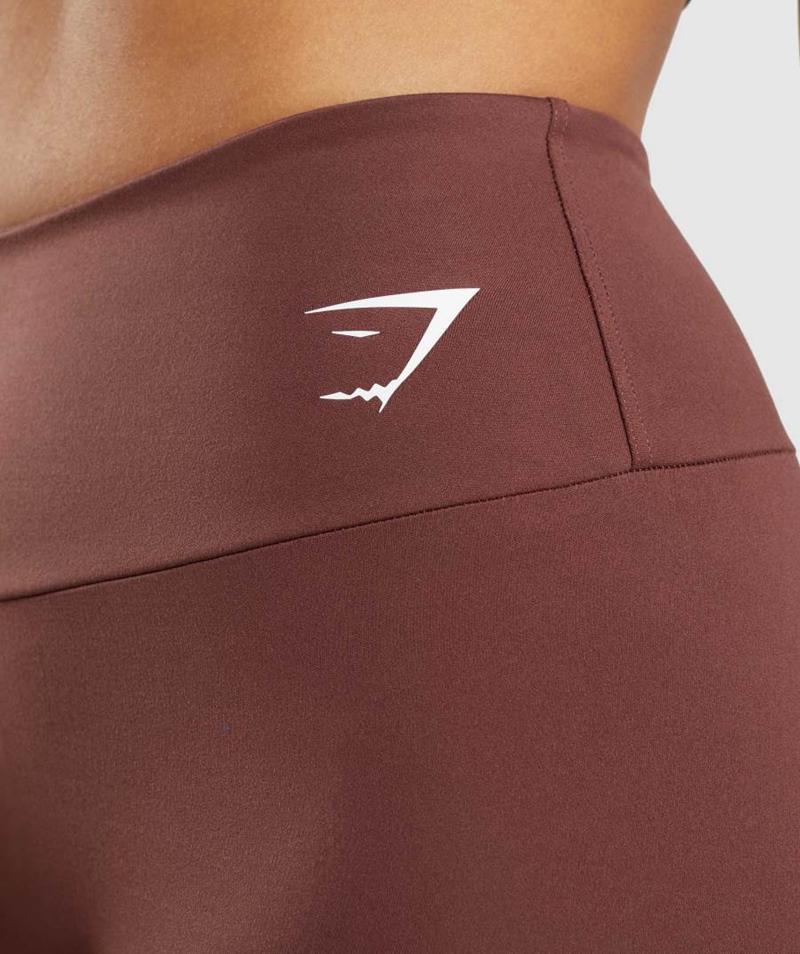 Gymshark Training Leggings Női Rózsaszín Barna  Hungary |  SHACP-9107