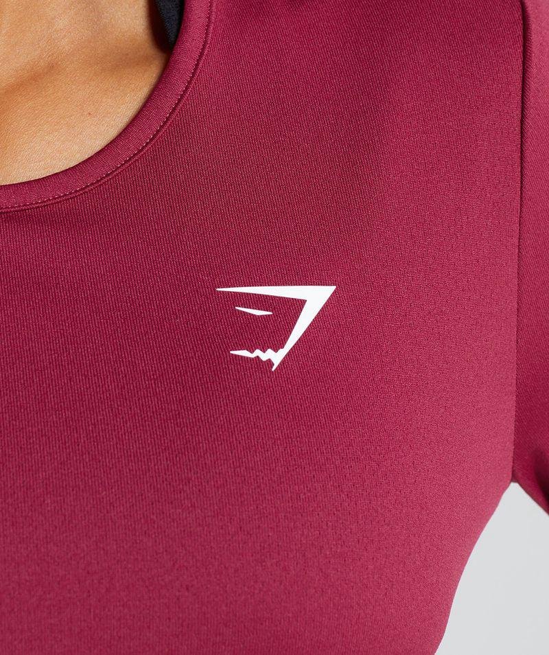 Gymshark Training Long Sleeve Felsők Női Rózsaszín  Hungary |  RPFBC-2907