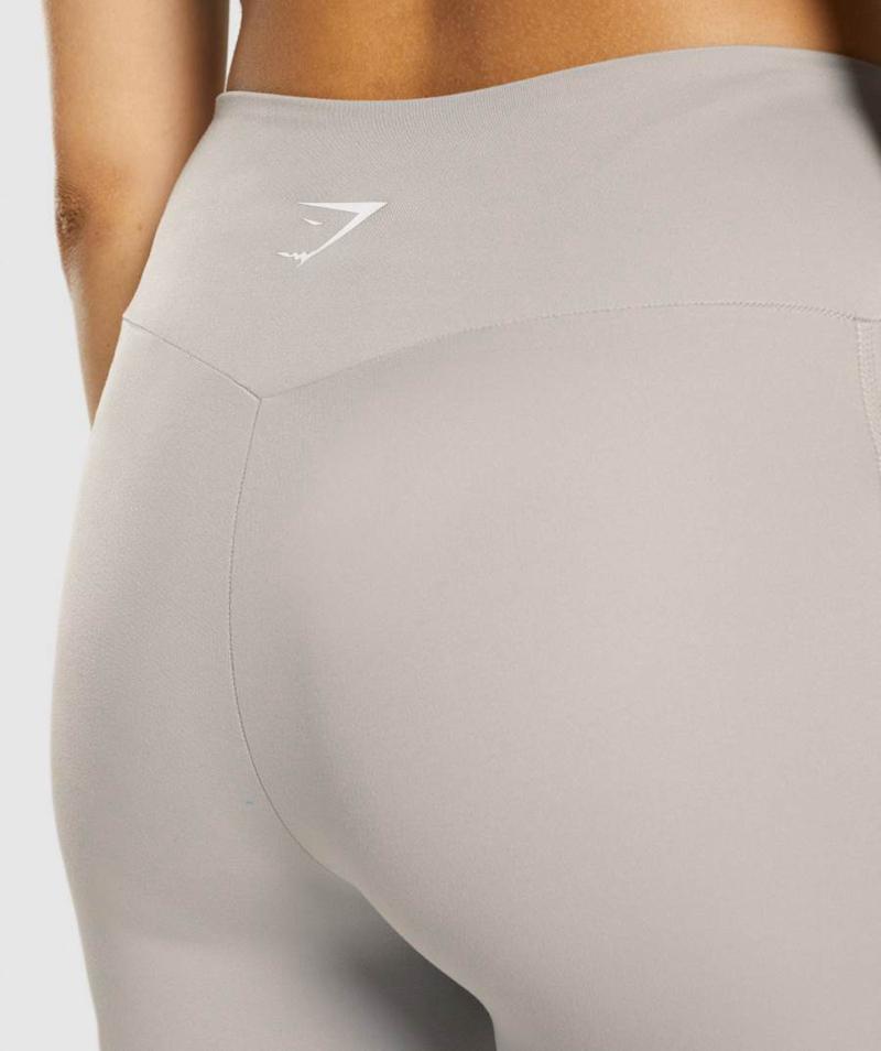 Gymshark Training Mesh Pocket Leggings Női Szürke  Hungary |  RLGQO-4867