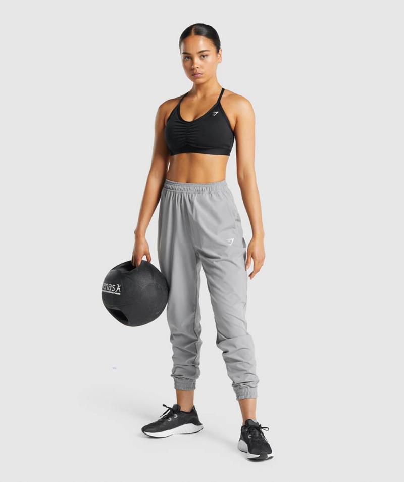 Gymshark Training Woven Jogger Nadrág Női Szürke  Hungary |  GOHYE-7128