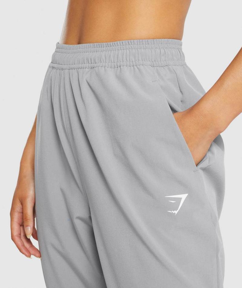 Gymshark Training Woven Jogger Nadrág Női Szürke  Hungary |  GOHYE-7128