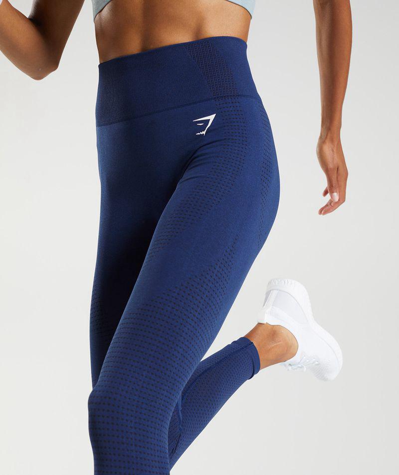 Gymshark Vital Seamless 2.0 Leggings Női Kék  Hungary |  IFNVS-7681