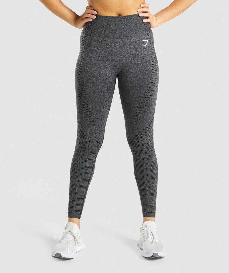 Gymshark Vital Seamless 2.0 Leggings Női Szürke  Hungary |  WRKYB-9325