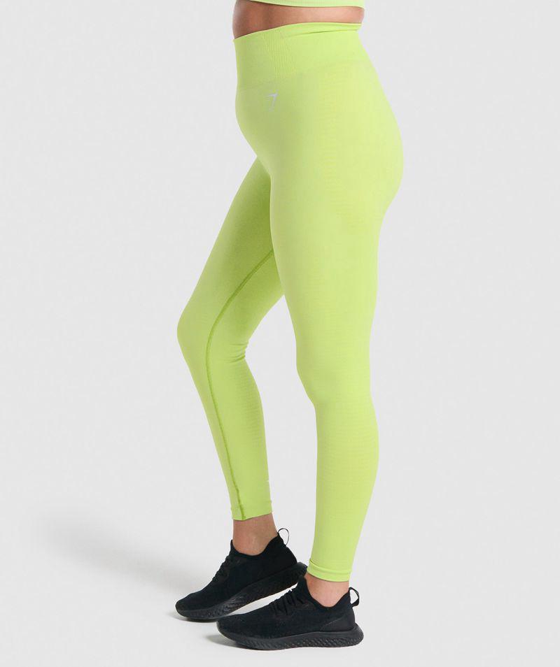 Gymshark Vital Seamless 2.0 Leggings Női Sárga  Hungary |  YNELQ-3081