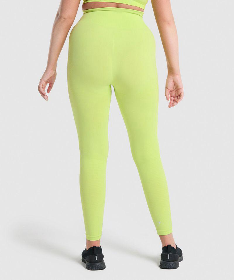 Gymshark Vital Seamless 2.0 Leggings Női Sárga  Hungary |  YNELQ-3081