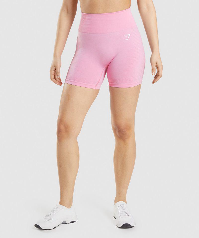 Gymshark Vital Seamless 2.0 Rövidnadrág Női Rózsaszín  Hungary |  DCWNZ-6928