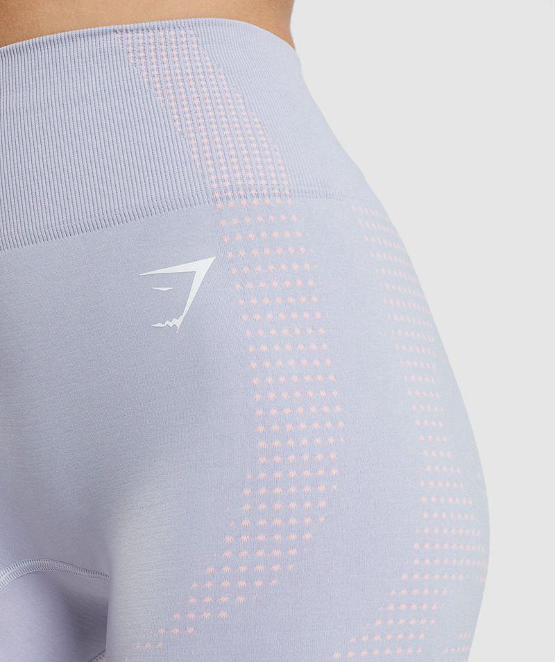 Gymshark Vital Seamless 2.0 Rövidnadrág Női Lila  Hungary |  GMZQS-7291