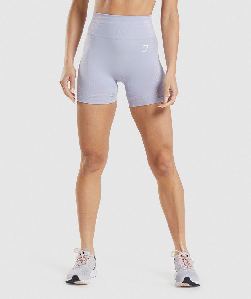 Gymshark Vital Seamless 2.0 Rövidnadrág Női Lila  Hungary |  GMZQS-7291