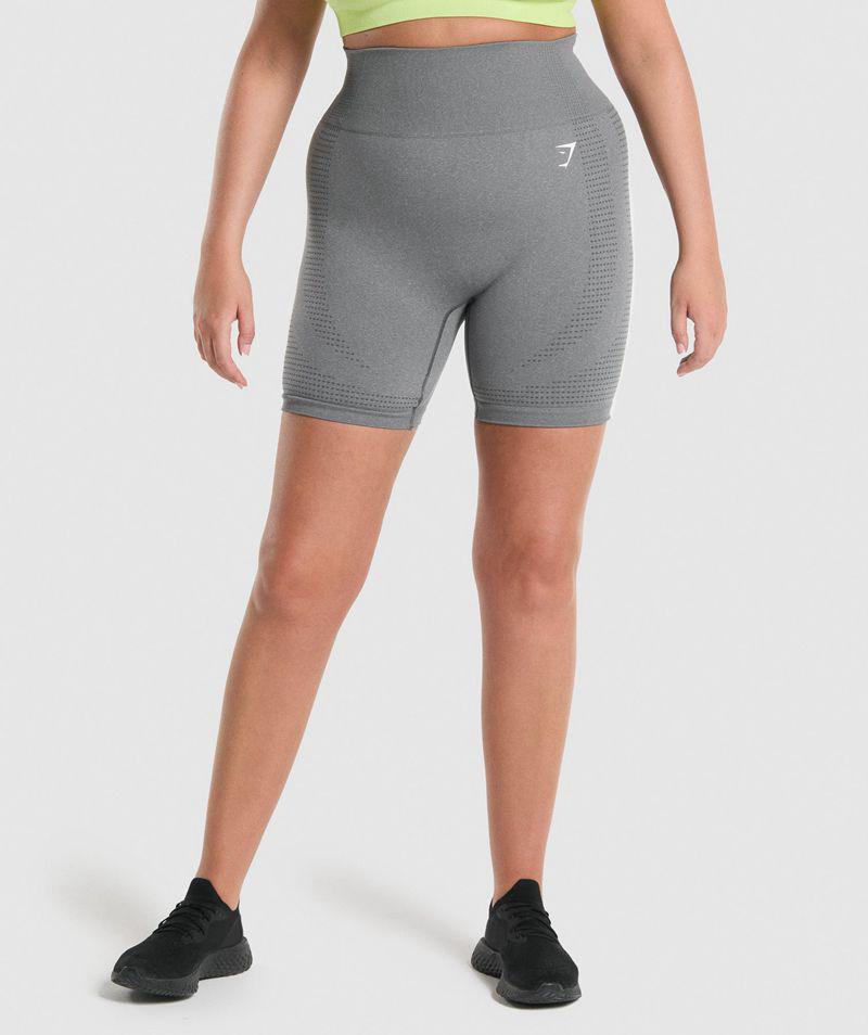 Gymshark Vital Seamless 2.0 Rövidnadrág Női Szürke  Hungary |  UITHF-3549