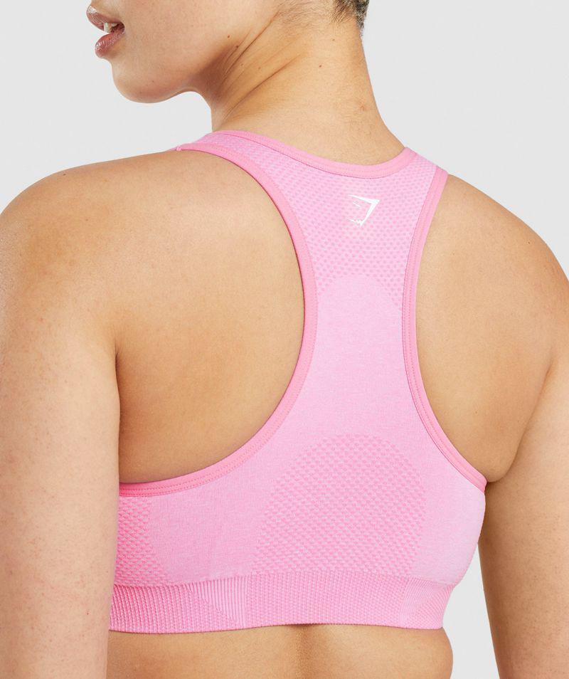 Gymshark Vital Seamless 2.0 Sportmelltartó Női Rózsaszín  Hungary |  UHONR-7139