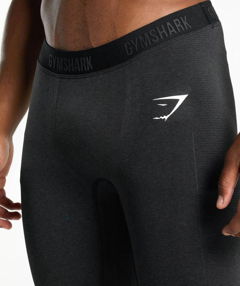 Gymshark Vital Seamless Leggings Férfi Fekete  Hungary |  GXQWK-2930