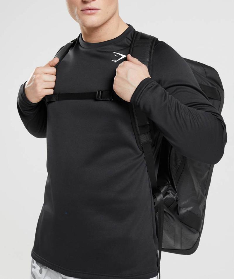 Gymshark X-Series Duffle Táska Accessories Fekete  Hungary |  PZTXF-5436