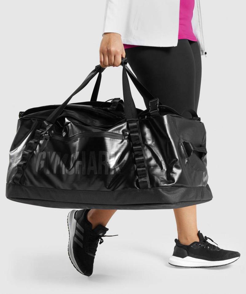 Gymshark X-Series Duffle Táska Accessories Fekete  Hungary |  SBXIM-2735