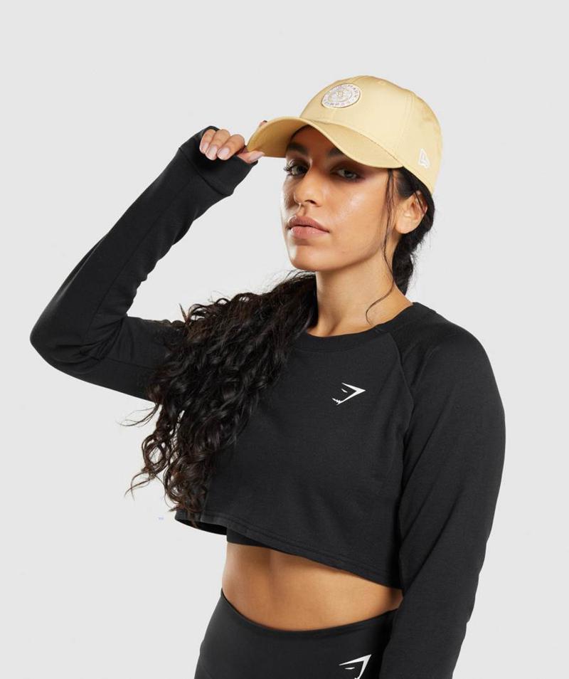 Gymshark New Era Legacy 9Forty Sapkák Accessories Sárga Hungary | ADPNW-3695