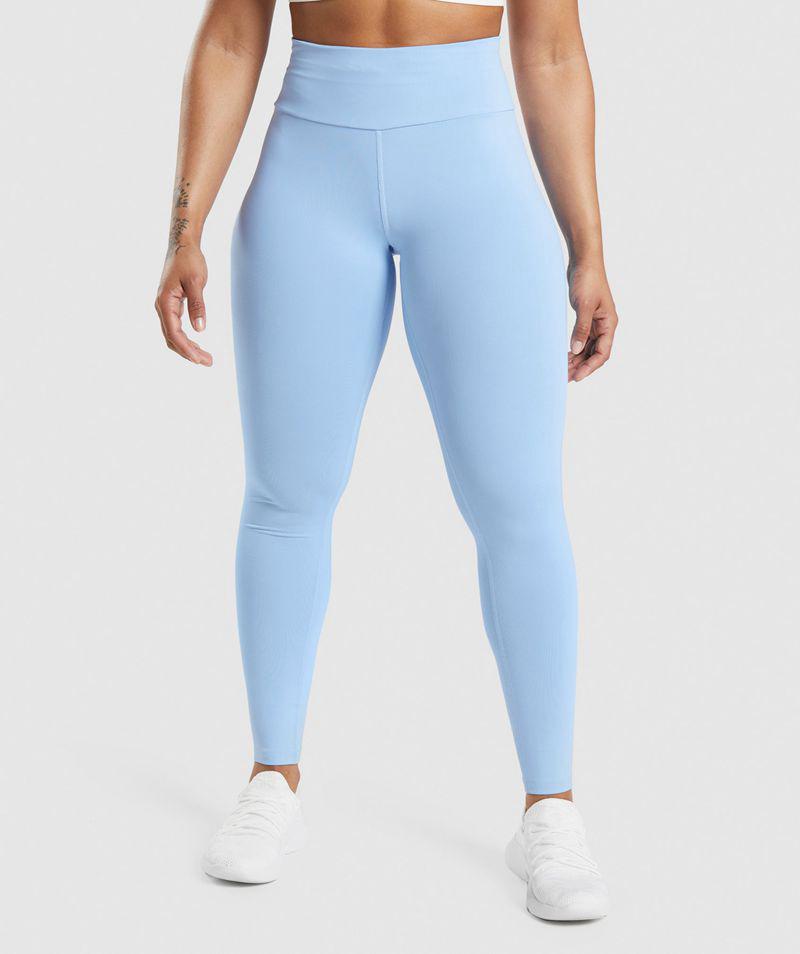 Gymshark Speed Leggings Női Kék Hungary | DXPUG-8712