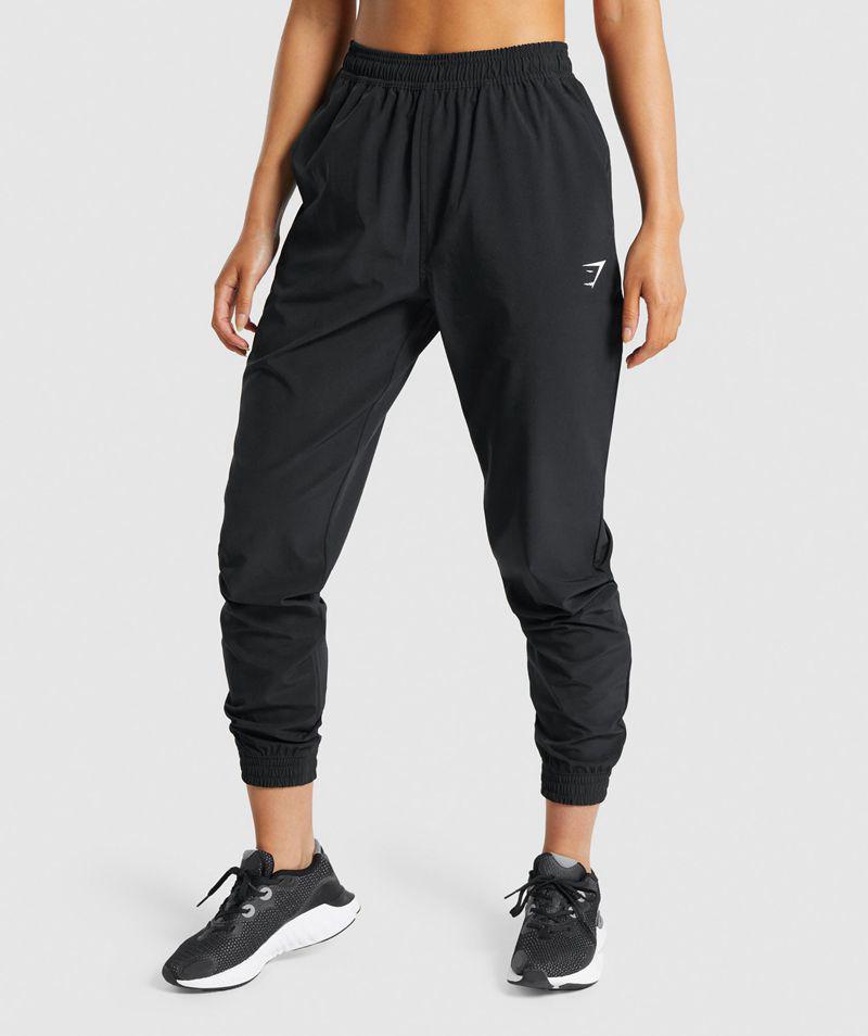 Gymshark Training Woven Jogger Nadrág Női Fekete Hungary | TGCLZ-8769