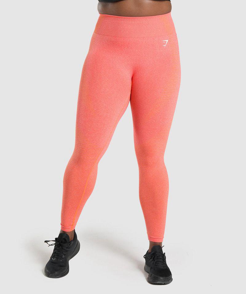 Gymshark Vital Seamless 2.0 Leggings Női Korall Hungary | SEBLG-3094