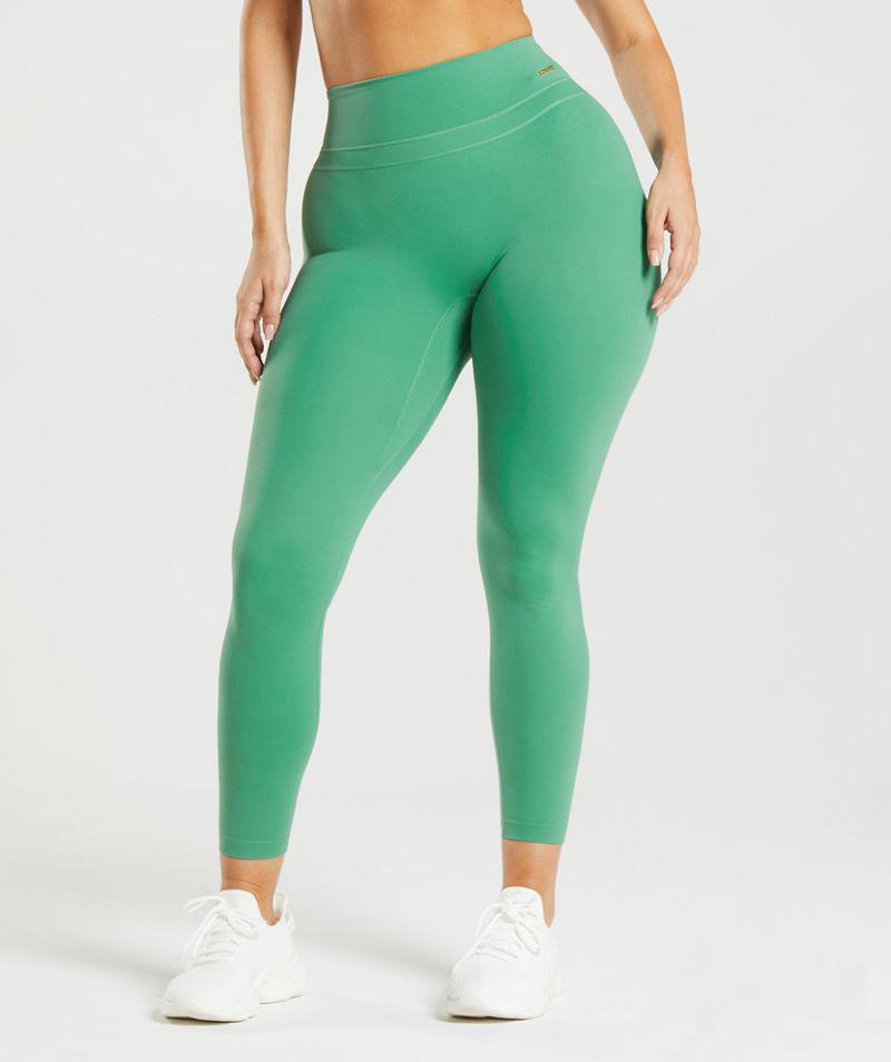 Gymshark Whitney High Rise Leggings Női Zöld Hungary | JDVGI-0167