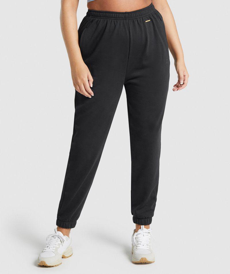 Gymshark Whitney Loose Jogger Nadrág Női Fekete Hungary | IUJFK-2740